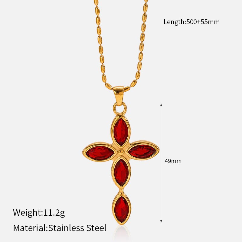 Multi-Design Cross Necklace