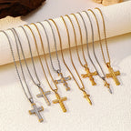 Multi-Design Cross Necklace