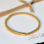 GOD IS IN CONTROL Beaded Bracelet