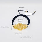 Multi-Cord Our Lady Bracelet