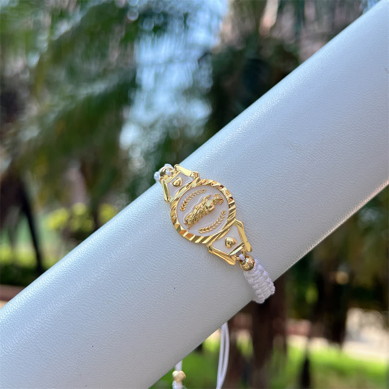 Multi-Cord Our Lady Bracelet