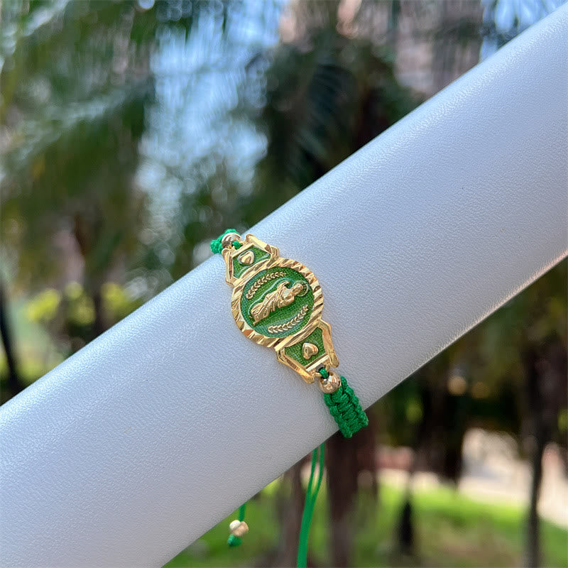 Multi-Cord Our Lady Bracelet