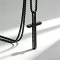 Cross Necklace with I Can Do All Things Inscription