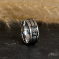 Bold JESUS Lettering Metal Ring
