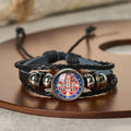 Multicolor Adjustable St. Benedict Bracelet