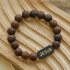 Jesus Wooden Bracelet Jewelry Gifts