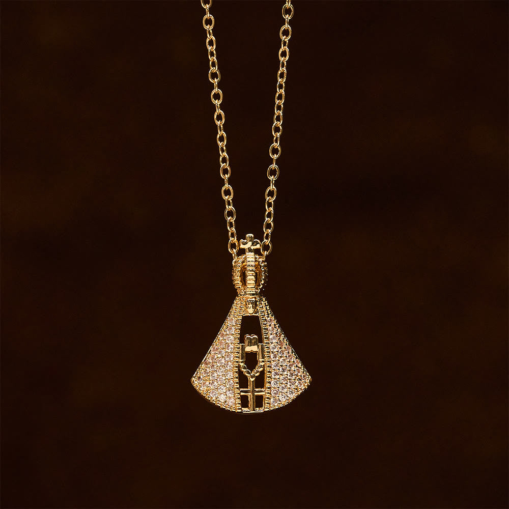 Classic Style Nossa Senhora Aparecida Divine Protection Pendant
