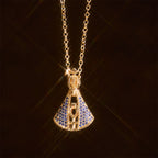 Classic Style Nossa Senhora Aparecida Divine Protection Pendant