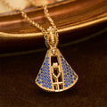 Classic Style Nossa Senhora Aparecida Divine Protection Pendant