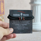 Cross Paracord Basketball Soccer Baseball Bracelet