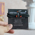 Cross Paracord Basketball Soccer Baseball Bracelet