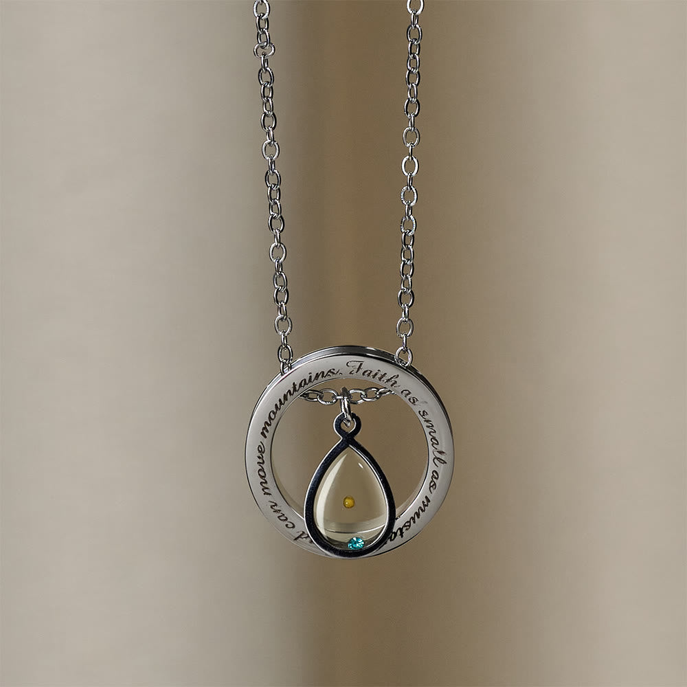 Faith As Mustard Seed Necklace