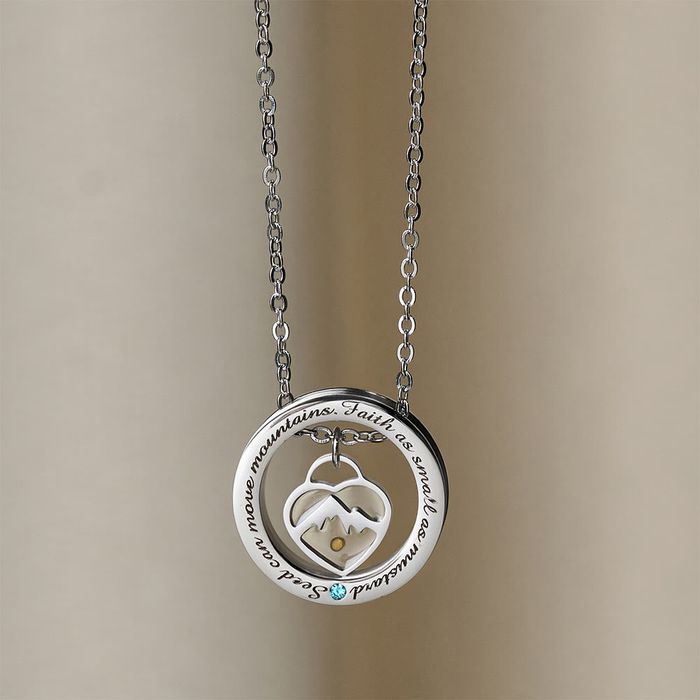 Faith As Mustard Seed Necklace
