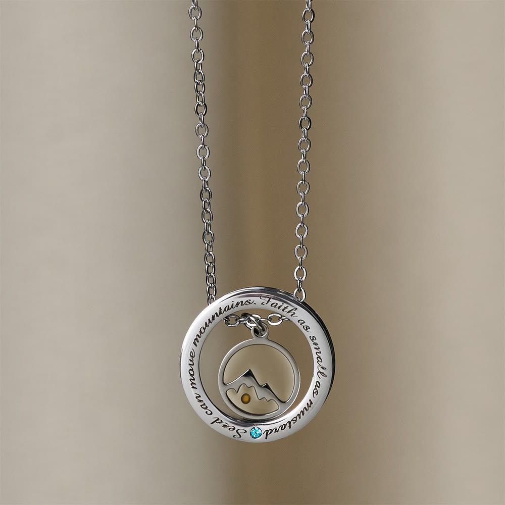 Faith As Mustard Seed Necklace