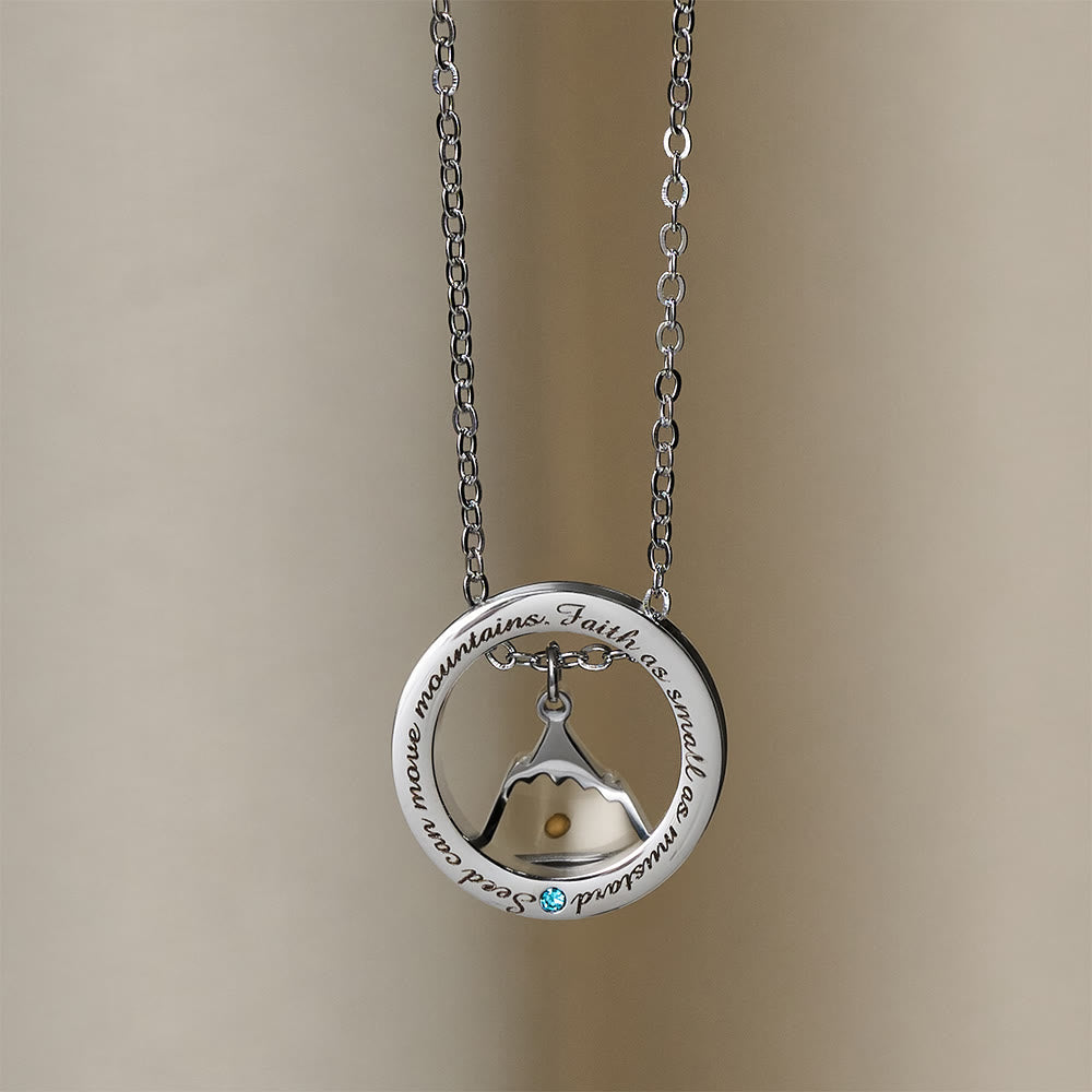 Faith As Mustard Seed Necklace