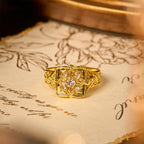 Locket Cross Ring