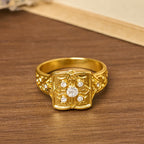 Locket Cross Ring