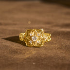 Locket Cross Ring