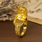 Locket Cross Ring