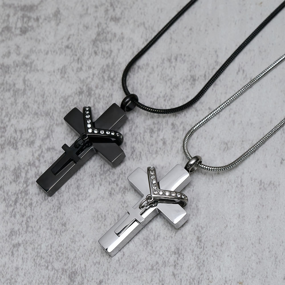 Detachable Inner Cross Necklace