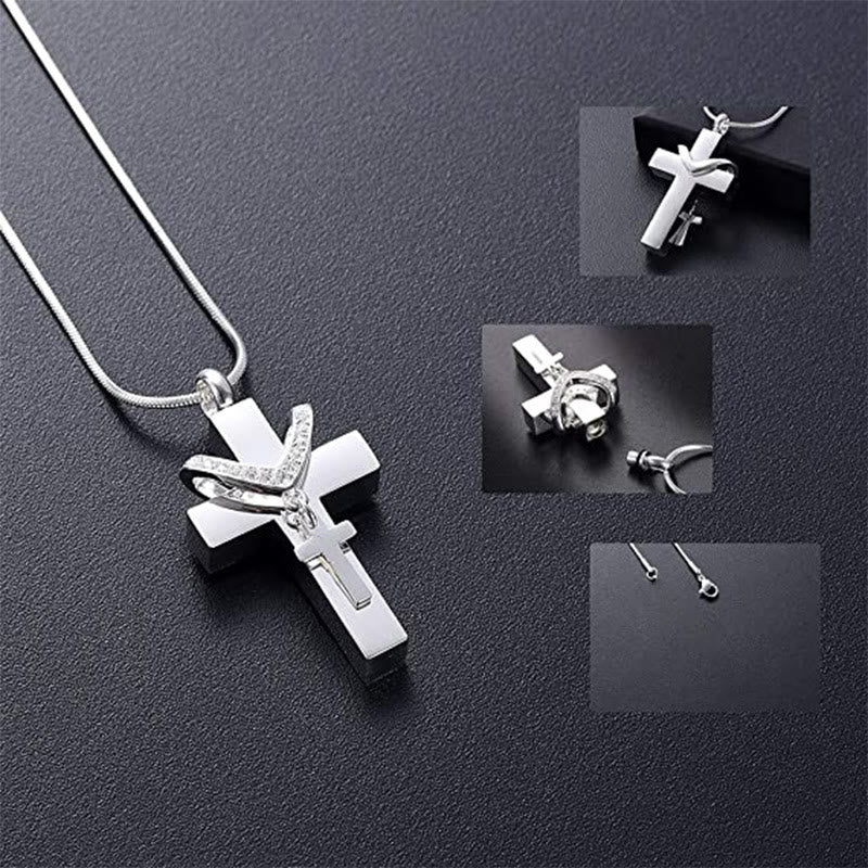 Detachable Inner Cross Necklace