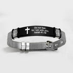 Multi-Styled Motivational Cross Bracelet with Bible Verses