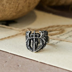 Archangel Michael Winged Sword Ring