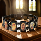 Sacred Icon Hematite Bracelet