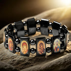 Sacred Icon Hematite Bracelet