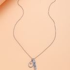Heart & Tear Drop Mustard Seed Faith Necklace