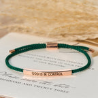 God Is in Control Faith Bracelet