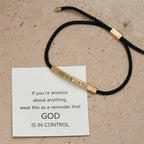 God Is in Control Faith Bracelet