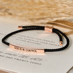 God Is in Control Faith Bracelet