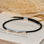 God Is in Control Faith Bracelet