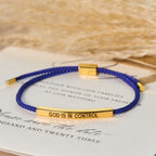 God Is in Control Faith Bracelet