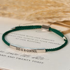 God Is in Control Faith Bracelet