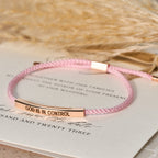 God Is in Control Faith Bracelet