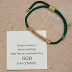 God Is in Control Faith Bracelet