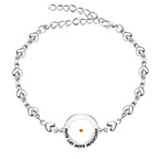 Matthew 17:20 & Luke 1:37 with Mustard Seed Bracelet