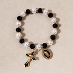 Marian Medallion Beaded Bracelet