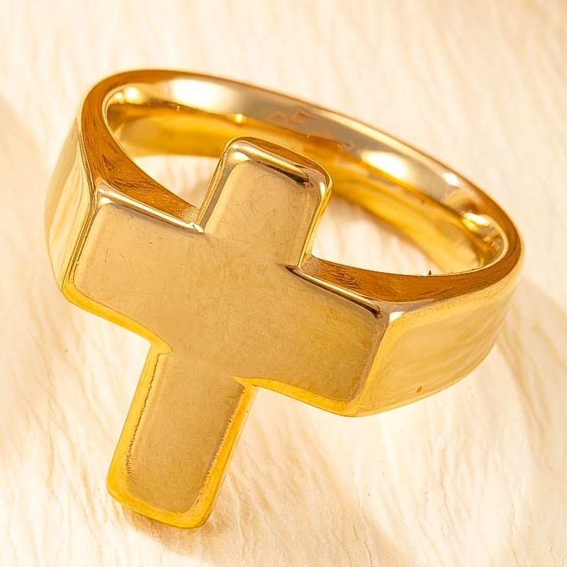 Cross-Centric Metal Ring