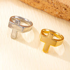 Cross-Centric Metal Ring