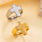 Cross-Centric Metal Ring