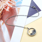 Multi-Gemstone Mustard Seed Mountain Necklace