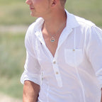 Multi-Gemstone Mustard Seed Mountain Necklace