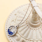 Multi-Gemstone Mustard Seed Mountain Necklace