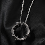 Crown of Thorns Zircon Necklace
