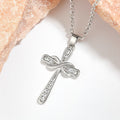 Infinity Cross Zircon Necklace