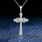 Infinity Cross Zircon Necklace