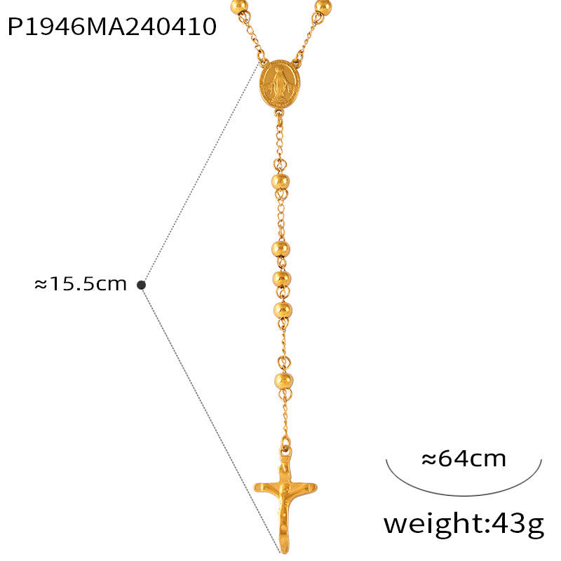 Wearable Rosary Beaded Necklace Collection